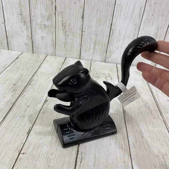 Black Metal Squirrel Nutcracker - Brand New- Threshold Target - Picture 2 of 9